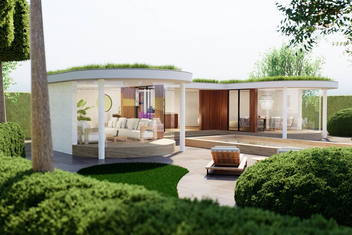 Organic tuinkamer Metalura - Ontwerp William de Boet - Luxury Gardens Magazine 6 - Najaar 2024