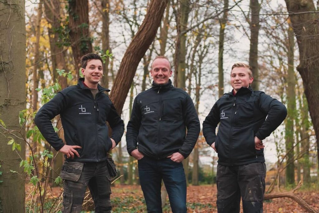 De Terrasbouwer Joris Vorderman, Gert Jan van den Berg en Jino Zimmer