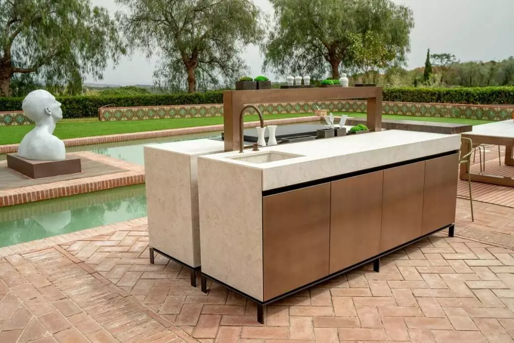VSB Wellness en Novara Outdoor Kitchens - Luxury Gardens Magazine