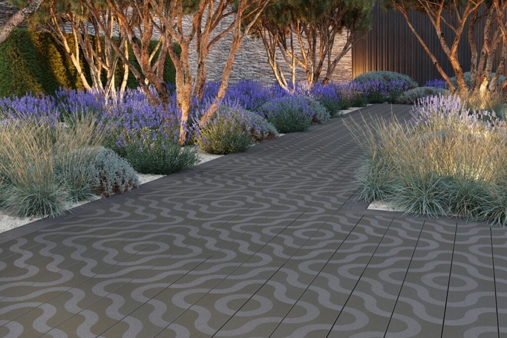 Millboard Modello Contour Burnt Cedar Cameo