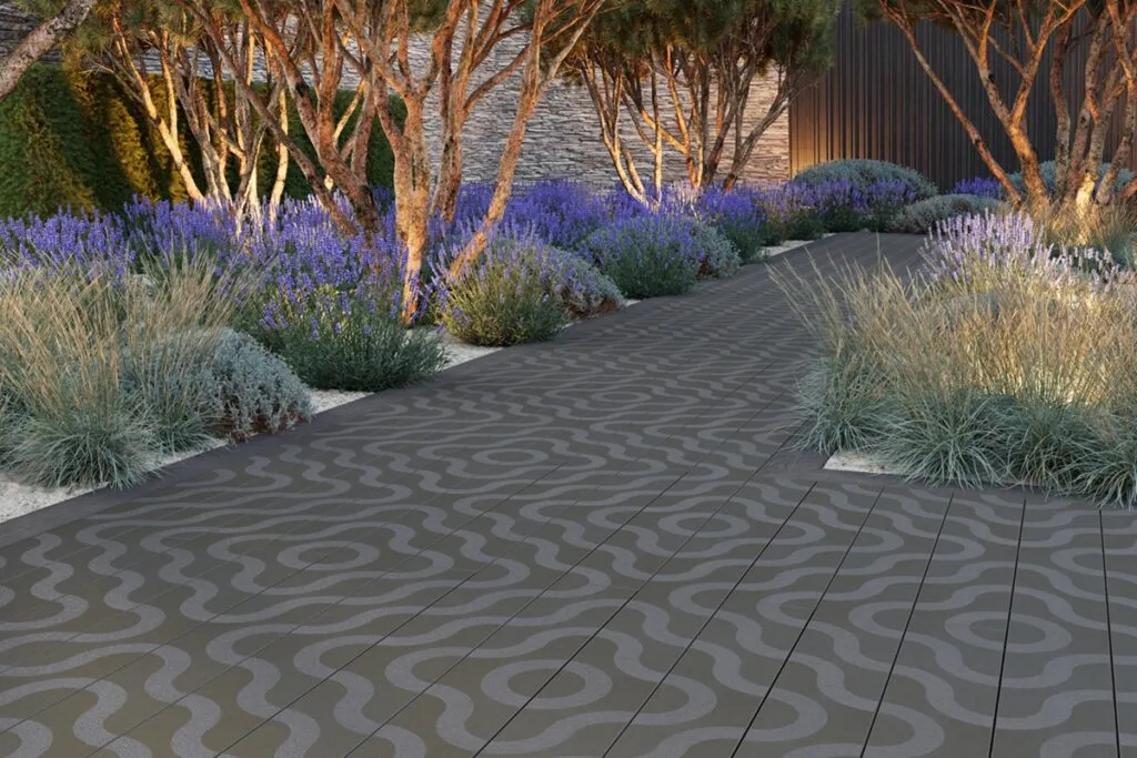 Millboard Modello Contour Burnt Cedar Cameo