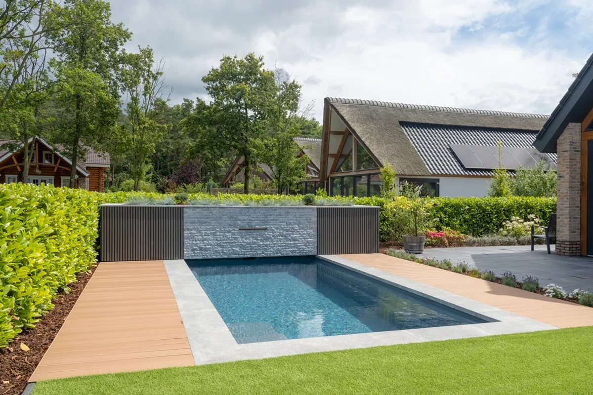 Aqua Nova 62 Plunge Pools - Compass Pools - Luxury Gardens Platform 1