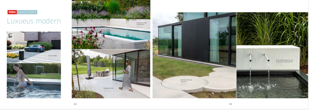 Totaalgamma Ebema Stone&Style inspiratiegids - Luxury Gardens Magazine
