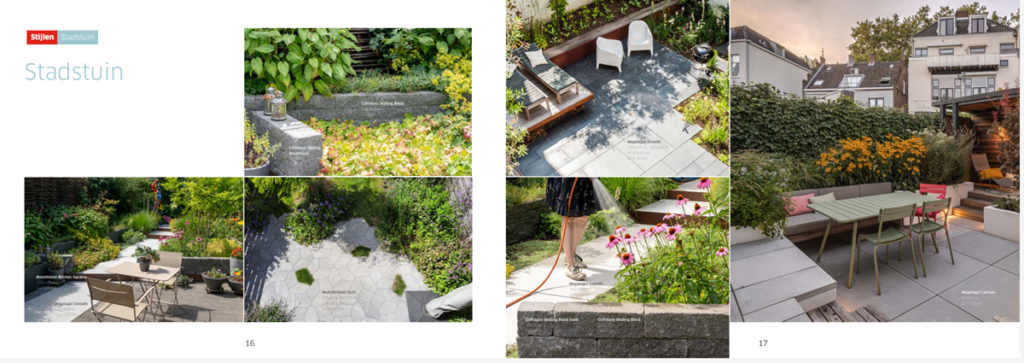 Totaalgamma Ebema Stone&Style inspiratiegids - Luxury Gardens Magazine