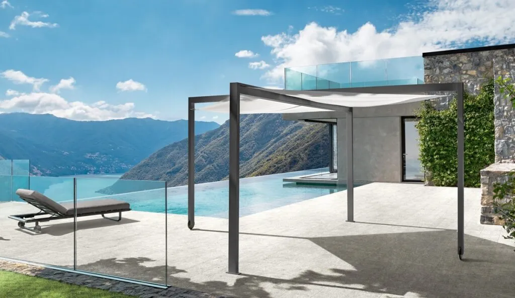 Talenti zonwering MRx - Ontwerp Marco Acerbis - Luxury Gardens Magazine