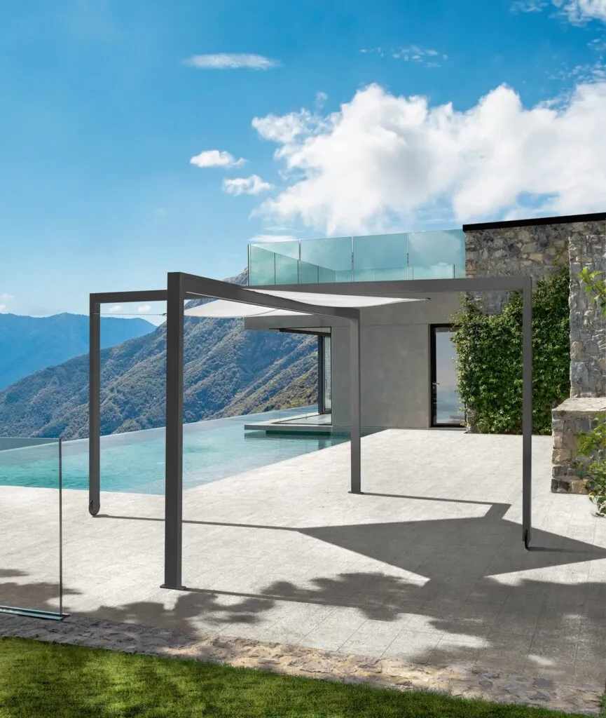 Talenti zonwering MRx - Ontwerp Marco Acerbis - Luxury Gardens Magazine