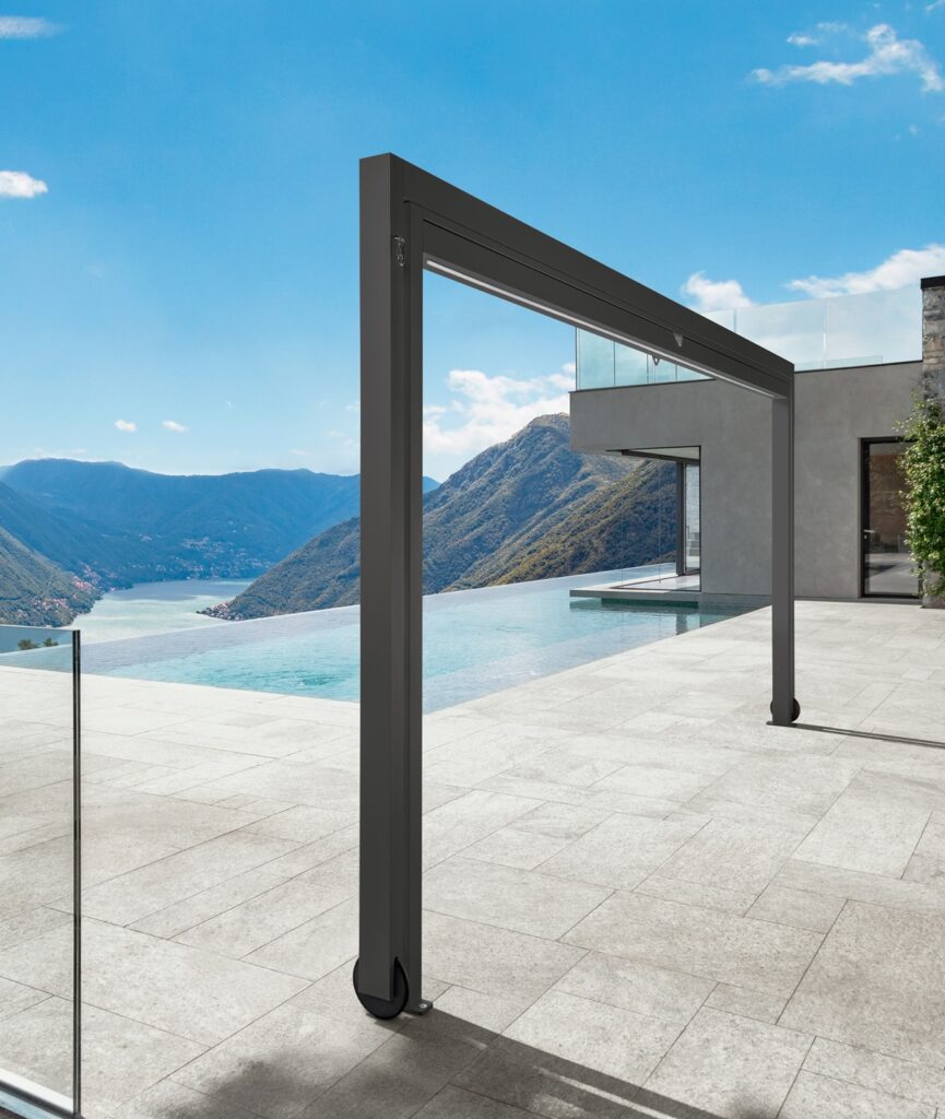 Talenti zonwering MRx - Ontwerp Marco Acerbis - Luxury Gardens Magazine