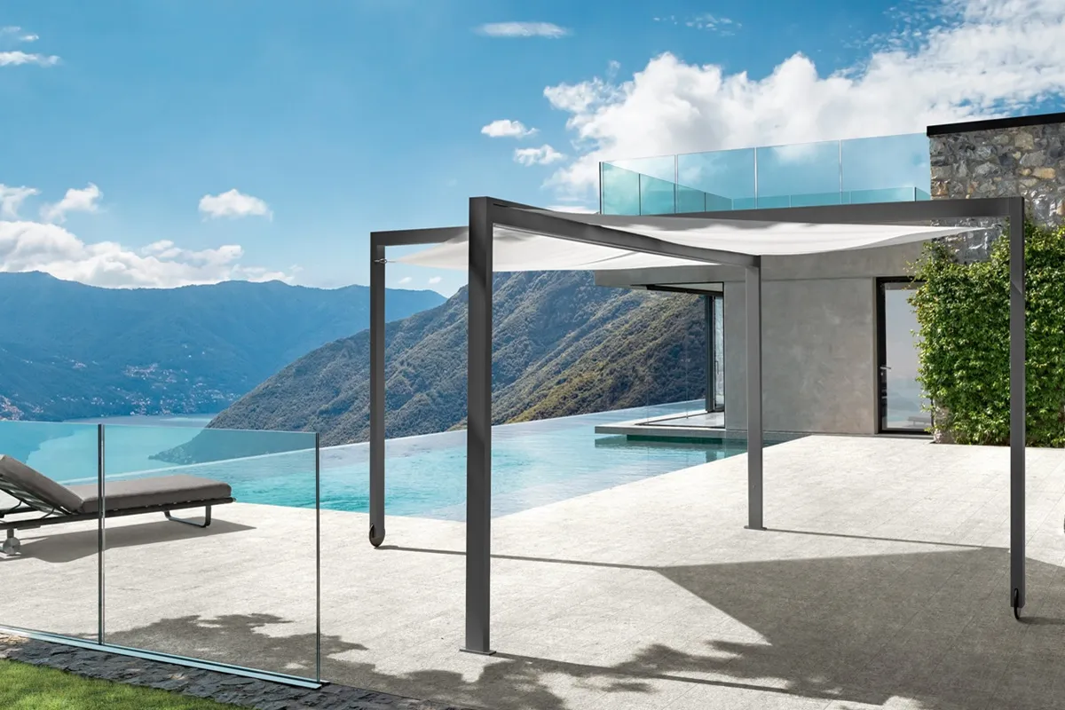 Talenti zonwering MRx - Ontwerp Marco Acerbis - Luxury Gardens Magazine