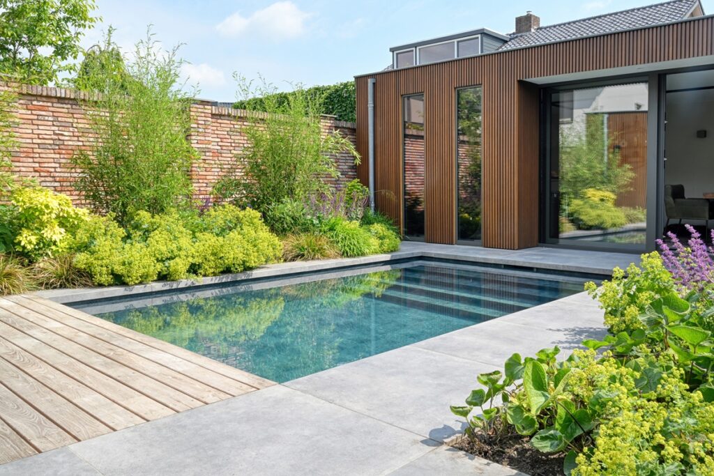 De Hoog Hoveniers - Jaro van Meerten - luxe tuin met zwembad
