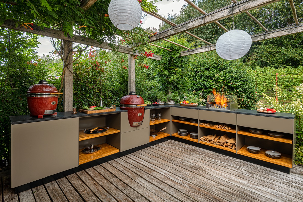 Luxe buitenkeuken